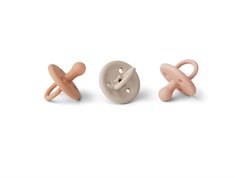 Liewood pacifier Paula rose multi mix (3-pack)